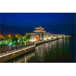 苏州环古城河景观照明工程
