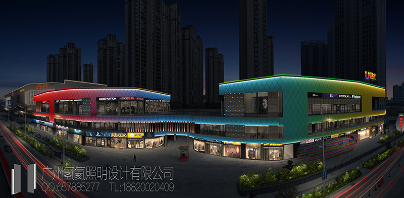 江西省上饶市广丰区重点建筑夜景照明规划