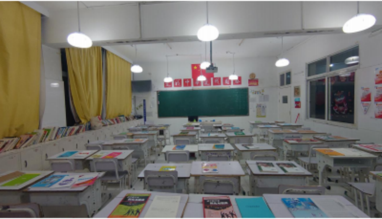 安徽利辛县高级中学教室灯光改造项目