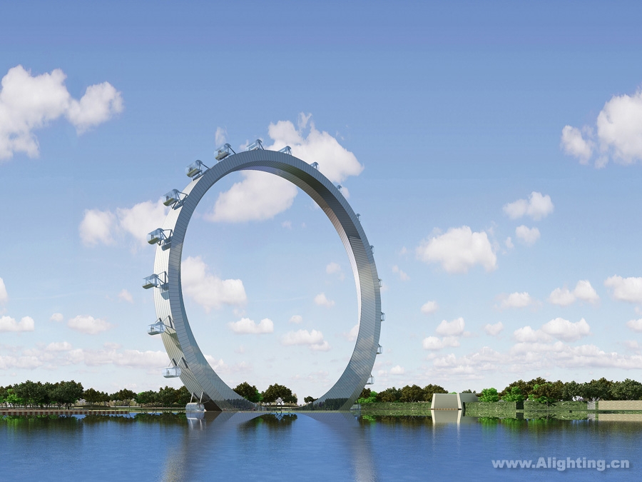 常州东经120景观塔照明工程——2015神灯奖申报项目