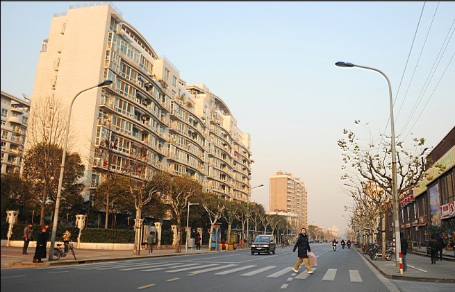 上海羽山路led路灯改造